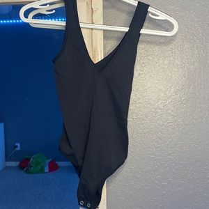 All black never worn bodysuit